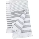 utt_ka132swh-sm-u Kariban KA132 STRIPED FRINGED FOUTA U