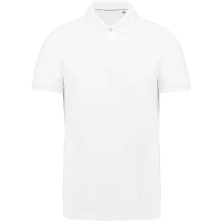 utt_ka2000wh-l Kariban KA2000 MEN'S SUPIMA® SHORT SLEEVE POLO SHIRT L