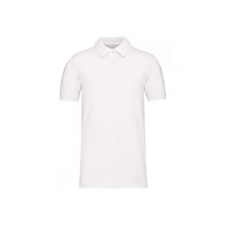 utt_ka2025wh-m Kariban KA2025 MEN'S ORGANIC 180 PIQUÉ POLO SHIRT M