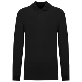   Kariban KA2027 MEN’S ORGANIC 180 PIQUÉ POLO SHIRT LONG SLEEVES S