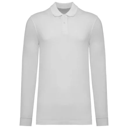 Kariban KA2027 MEN’S ORGANIC 180 PIQUÉ POLO SHIRT LONG SLEEVES 2XL