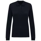 Kariban KA2028 LADIES’ ORGANIC 180 PIQUÉ POLO SHIRT LONG SLEEVES XS