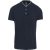 utt_ka223nv-wh-xl Kariban KA223 MEN'S SHORT SLEEVE POLO SHIRT WITH MANDARIN COLLAR XL