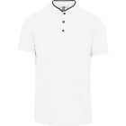 utt_ka223wh-nv-3xl Kariban KA223 MEN'S SHORT SLEEVE POLO SHIRT WITH MANDARIN COLLAR 3XL