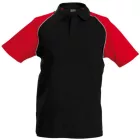 utt_ka226bl-re-xl Kariban KA226 BASEBALL - SHORT-SLEEVED POLO SHIRT XL