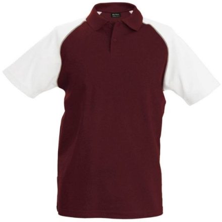 utt_ka226bx-wh-m Kariban KA226 BASEBALL - SHORT-SLEEVED POLO SHIRT M