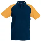 utt_ka226nv-or-m Kariban KA226 BASEBALL - SHORT-SLEEVED POLO SHIRT M
