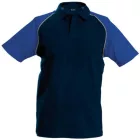 utt_ka226nv-ro-2xl Kariban KA226 BASEBALL - SHORT-SLEEVED POLO SHIRT 2XL