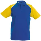 utt_ka226ro-ye-2xl Kariban KA226 BASEBALL - SHORT-SLEEVED POLO SHIRT 2XL