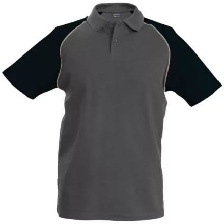 utt_ka226sl-bl-xl Kariban KA226 BASEBALL - SHORT-SLEEVED POLO SHIRT XL