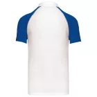 utt_ka226wh-ro-2xl Kariban KA226 BASEBALL - SHORT-SLEEVED POLO SHIRT 2XL