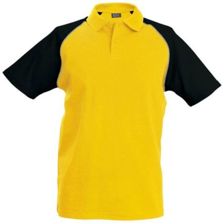 utt_ka226ye-bl-s Kariban KA226 BASEBALL - SHORT-SLEEVED POLO SHIRT S