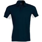 utt_ka232nv-wh-3xl Kariban KA232 FLAG - SHORT-SLEEVED TWO-TONE POLO SHIRT 3XL