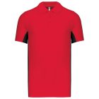 utt_ka232re-bl-2xl Kariban KA232 FLAG - SHORT-SLEEVED TWO-TONE POLO SHIRT 2XL
