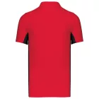 utt_ka232re-bl-s Kariban KA232 FLAG - SHORT-SLEEVED TWO-TONE POLO SHIRT S