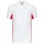 utt_ka232wh-re-m Kariban KA232 FLAG - SHORT-SLEEVED TWO-TONE POLO SHIRT M
