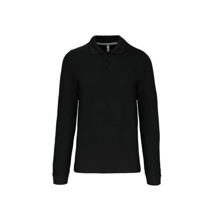 utt_ka243bl-m Kariban KA243 MEN'S LONG-SLEEVED POLO SHIRT M