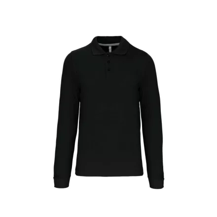 utt_ka243bl-m Kariban KA243 MEN'S LONG-SLEEVED POLO SHIRT M