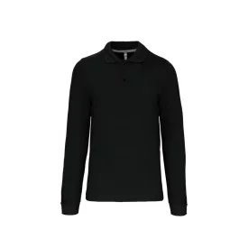   utt_ka243bl-s Kariban KA243 MEN'S LONG-SLEEVED POLO SHIRT S
