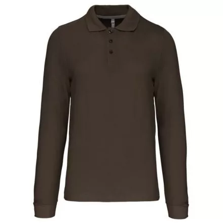utt_ka243dkh-m Kariban KA243 MEN'S LONG-SLEEVED POLO SHIRT M