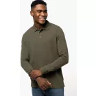 utt_ka243dkh-m Kariban KA243 MEN'S LONG-SLEEVED POLO SHIRT M