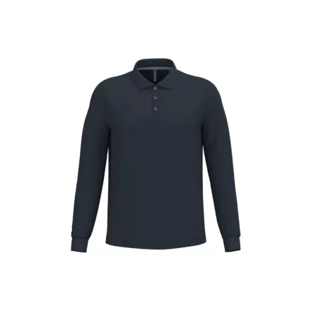 utt_ka243nv-3xl Kariban KA243 MEN'S LONG-SLEEVED POLO SHIRT 3XL