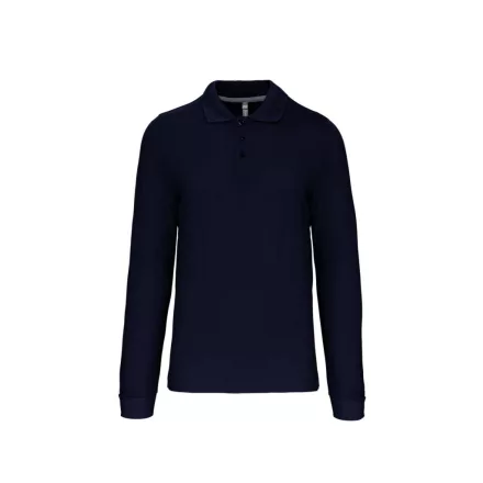 utt_ka243nv-xl Kariban KA243 MEN'S LONG-SLEEVED POLO SHIRT XL