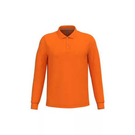 utt_ka243or-s Kariban KA243 MEN'S LONG-SLEEVED POLO SHIRT S