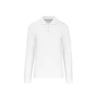 utt_ka243wh-2xl Kariban KA243 MEN'S LONG-SLEEVED POLO SHIRT 2XL