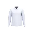 utt_ka243wh-m Kariban KA243 MEN'S LONG-SLEEVED POLO SHIRT M