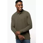 utt_ka243wh-m Kariban KA243 MEN'S LONG-SLEEVED POLO SHIRT M