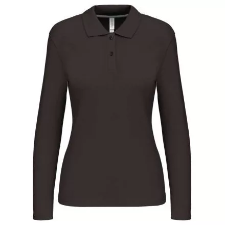 utt_ka244dg-m Kariban KA244 LADIES' LONG-SLEEVED POLO SHIRT M