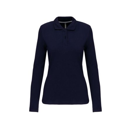 utt_ka244nv-3xl Kariban KA244 LADIES' LONG-SLEEVED POLO SHIRT 3XL