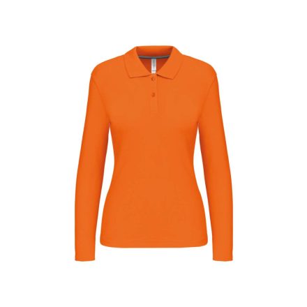 utt_ka244or-2xl Kariban KA244 LADIES' LONG-SLEEVED POLO SHIRT 2XL