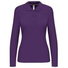 utt_ka244pu-l Kariban KA244 LADIES' LONG-SLEEVED POLO SHIRT L