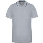 utt_ka250oxg-nv-wh-l Kariban KA250 MEN'S SHORT-SLEEVED POLO SHIRT L