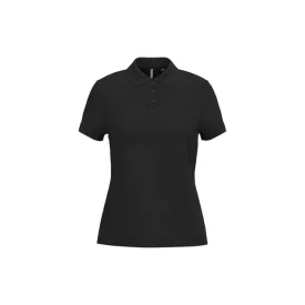   utt_ka255bl-m Kariban KA255 LADIES’ SHORT-SLEEVED PIQUÉ POLO SHIRT M