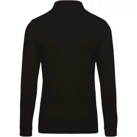   utt_ka256bl-m Kariban KA256 MEN'S LONG-SLEEVED PIQUÉ POLO SHIRT M
