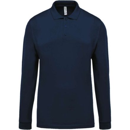 utt_ka256nv-2xl Kariban KA256 MEN'S LONG-SLEEVED PIQUÉ POLO SHIRT 2XL