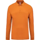 utt_ka256or-2xl Kariban KA256 MEN'S LONG-SLEEVED PIQUÉ POLO SHIRT 2XL