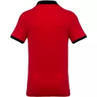utt_ka258re-bl-m Kariban KA258 MEN'S TWO-TONE PIQUÉ POLO SHIRT M