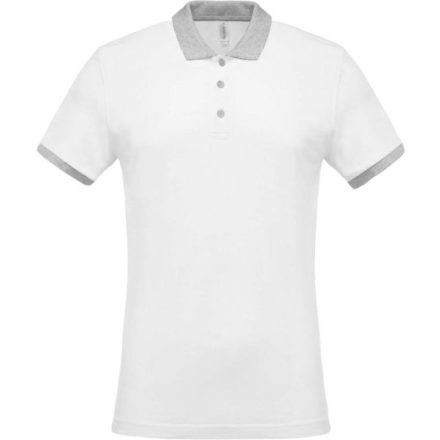 utt_ka258wh-oxg-4xl Kariban KA258 MEN'S TWO-TONE PIQUÉ POLO SHIRT 4XL