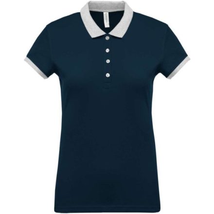 utt_ka259nv-oxg-xl Kariban KA259 LADIES’ TWO-TONE PIQUÉ POLO SHIRT XL