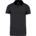 utt_ka260dgh-bl-s Kariban KA260 MEN'S TWO-TONE JERSEY POLO SHIRT S