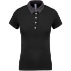 utt_ka261bl-dgh-xs Kariban KA261 LADIES' TWO-TONE JERSEY POLO SHIRT XS