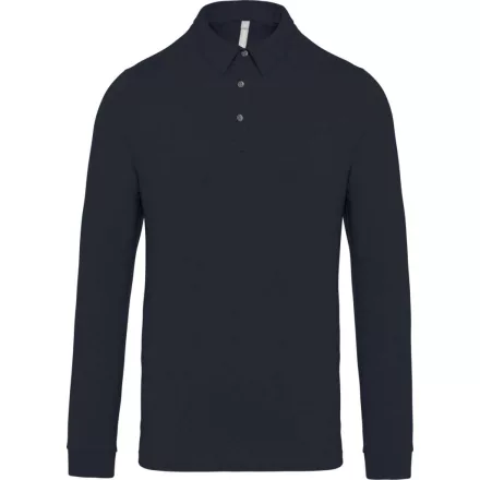 utt_ka264nv-s Kariban KA264 MEN'S LONG SLEEVED JERSEY POLO SHIRT S