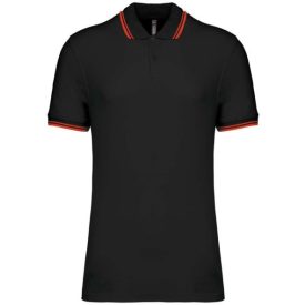   utt_ka272bl-re-s Kariban KA272 MEN'S 2 STRIPED SHORT SLEEVED POLOSHIRT S