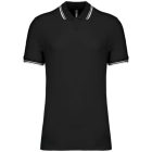 utt_ka272bl-wh-3xl Kariban KA272 MEN'S 2 STRIPED SHORT SLEEVED POLOSHIRT 3XL