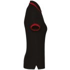 utt_ka273bl-re-xs Kariban KA273 LADIE'S 2 STRIPED SHORT SLEEVED POLOSHIRT XS