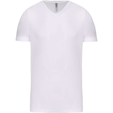 utt_ka3014wh-2xl Kariban KA3014 FÉRFI RÖVID UJJÚ V-NYAKÚ PÓLÓ 2XL